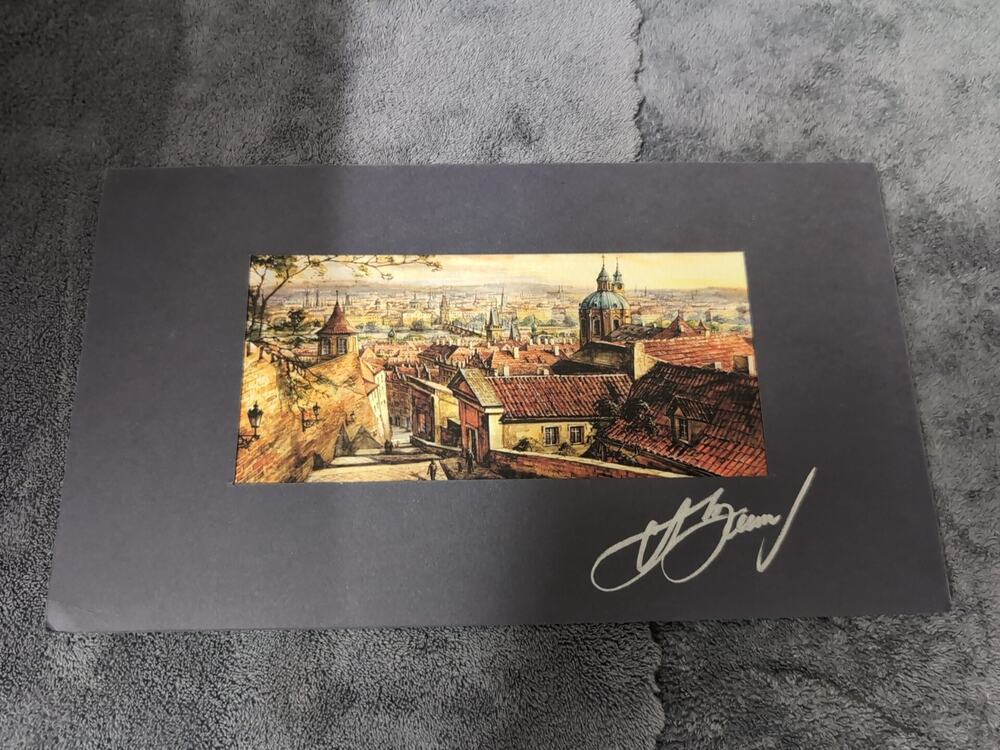 Salzburg, Austria Art Print Artist Signed And Seal